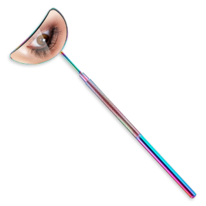 Eyelash Extensions Half-Moon Mirror